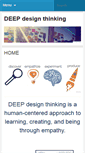 Mobile Screenshot of deepdesignthinking.com